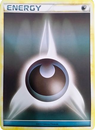 Darkness Energy (2010 Unnumbered HGSS Style Non-Holo) () [League & Championship Cards]