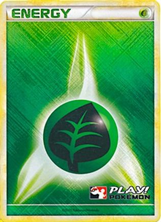 Grass Energy (2010 Play! Pokemon) () [League & Championship Cards] Holofoil