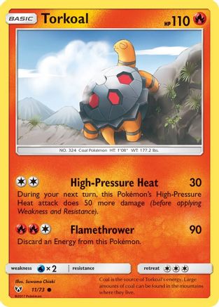 Torkoal (11) [Shining Legends]