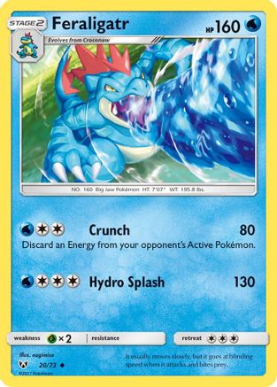 Feraligatr (20) [Shining Legends]