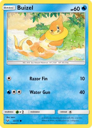 Buizel (22) [Shining Legends]