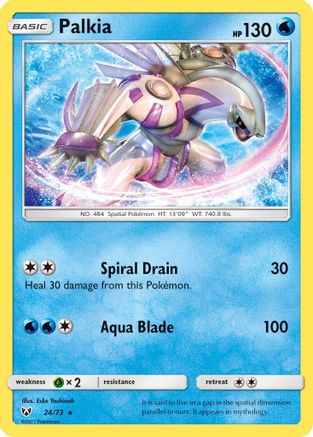 Palkia (24) [Shining Legends] Reverse Holofoil