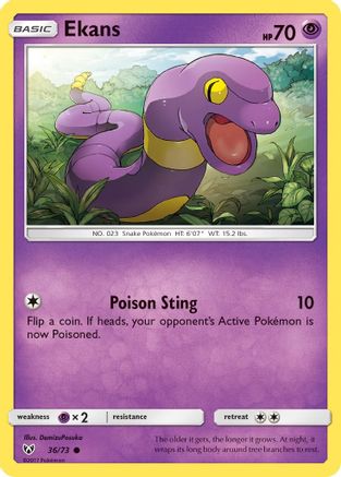 Ekans (36) [Shining Legends]