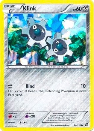 Klink - 74/114 (Cracked Ice Holo) (74) [Blister Exclusives] Holofoil