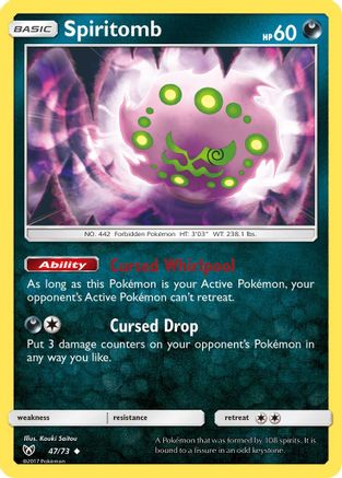 Spiritomb (47) [Shining Legends] Reverse Holofoil