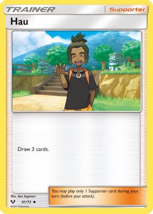 Hau (61) [Shining Legends] Reverse Holofoil