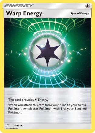 Warp Energy (70) [Shining Legends] Reverse Holofoil