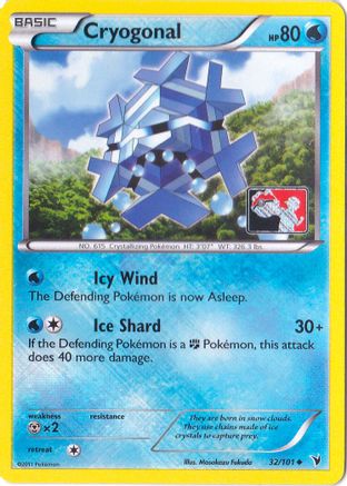 Cryogonal - 32/101 (League Promo) (32) [League & Championship Cards] Reverse Holofoil