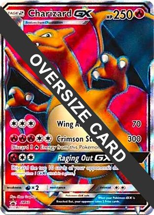 Charizard GX - SM60 (SM Black Star Promos) (SM60) [Jumbo Cards] Holofoil