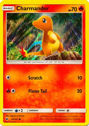 Charmander - 18/147 (Premium Collection Promo) (18) [Miscellaneous Cards & Products] Holofoil