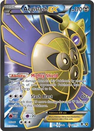 Aegislash EX - 65a/119 (65a) [Alternate Art Promos] Holofoil