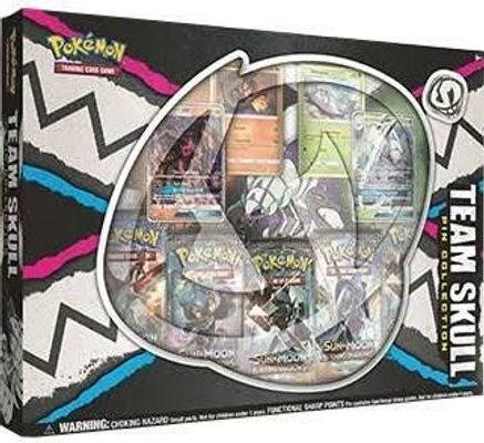 Pokemon Team Skull Pin Collection
