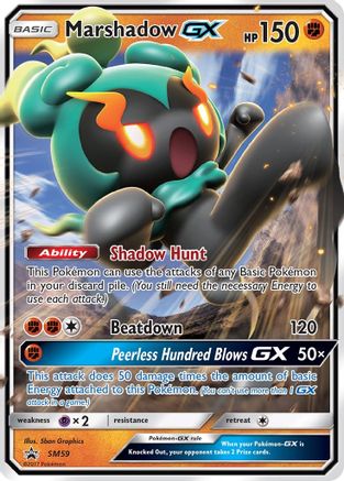 Marshadow GX - SM59 (SM59) [SM Promos] Holofoil