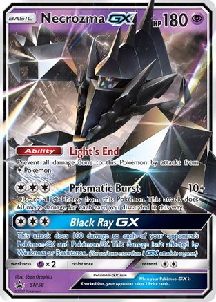 Necrozma GX - SM58 (SM58) [SM Promos] Holofoil
