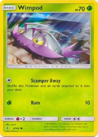 Wimpod - 8/145 (Collection Promo) () [League & Championship Cards] Holofoil