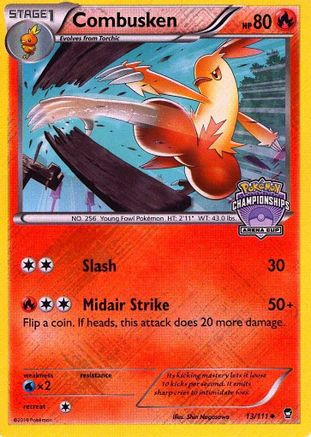 Combusken - 13/111 (Arena Cup Championships) (13) [League & Championship Cards] Reverse Holofoil