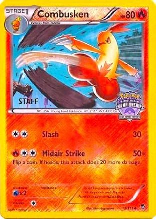 Combusken - 13/111 (Arena Cup Championships) [Staff] (13) [League & Championship Cards] Reverse Holofoil