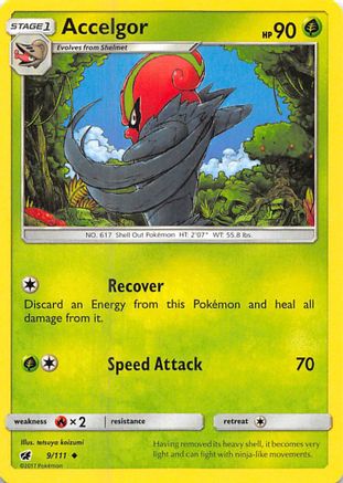 Accelgor (9) [SM - Crimson Invasion]