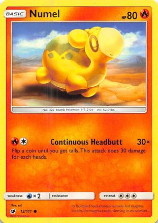 Numel (13) [SM - Crimson Invasion] Reverse Holofoil