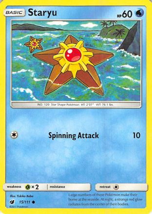 Staryu (15) [SM - Crimson Invasion]