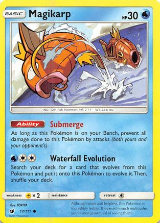 Magikarp (17) [SM - Crimson Invasion] Reverse Holofoil