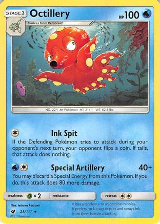 Octillery (23) [SM - Crimson Invasion]