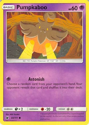 Pumpkaboo (44) [SM - Crimson Invasion] Reverse Holofoil