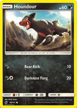 Houndour (58) [SM - Crimson Invasion]