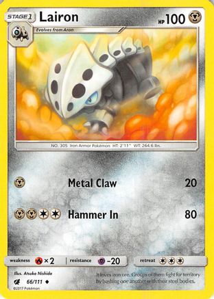 Lairon (66) [SM - Crimson Invasion] Reverse Holofoil