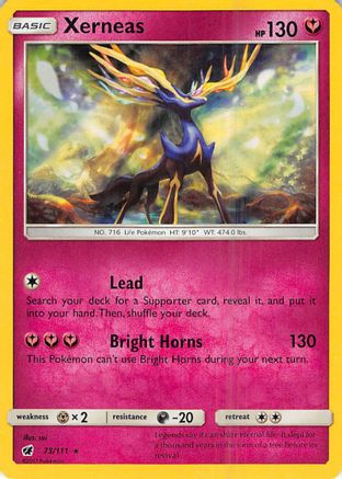 Xerneas (73) [SM - Crimson Invasion] Holofoil