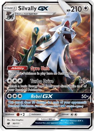 Silvally GX (90) [SM - Crimson Invasion] Holofoil