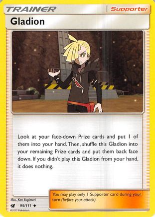 Gladion (95) [SM - Crimson Invasion] Reverse Holofoil
