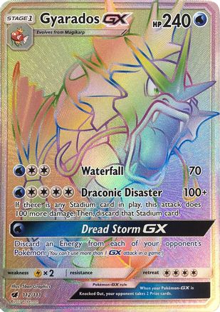 Gyarados GX (Secret) (112) [SM - Crimson Invasion] Holofoil
