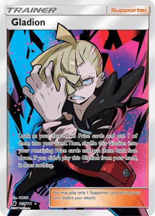 Gladion (Full Art) (109) [SM - Crimson Invasion] Holofoil