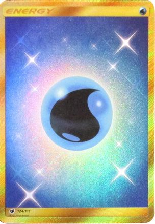 Water Energy (Secret) (124) [SM - Crimson Invasion] Holofoil