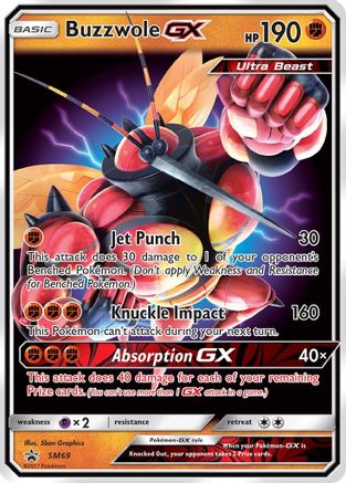 Buzzwole GX - SM69 (SM69) [SM Promos] Holofoil