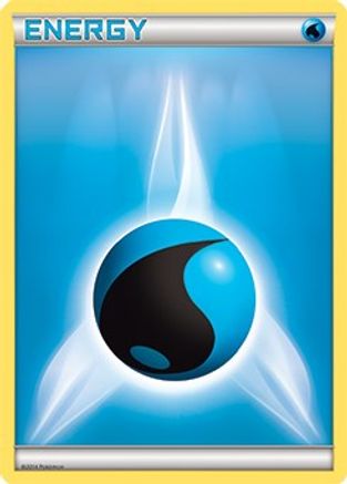 Water Energy (2011) () [League & Championship Cards] Holofoil