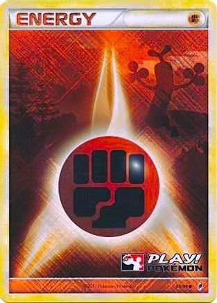 Fighting Energy - 93/95 (Play! Pokemon) (93) [League & Championship Cards] Holofoil