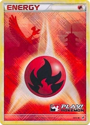 Fire Energy - 89/95 (Play! Pokemon) (89) [League & Championship Cards] Holofoil