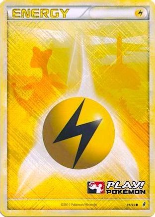 Lightning Energy - 91/95 (Play! Pokemon) (91) [League & Championship Cards] Holofoil