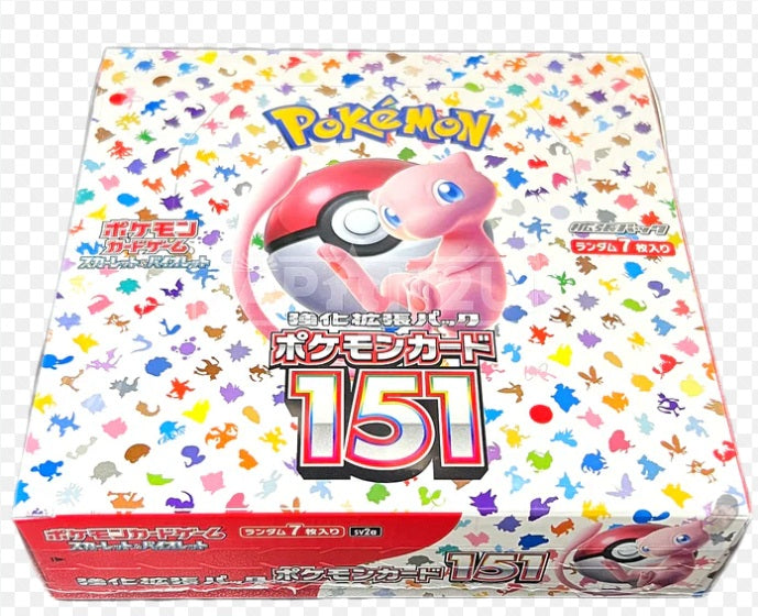 151 Japanese Booster Box – Captured! Cards