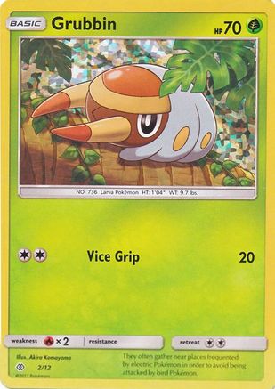 Grubbin - 2/12 (2) [McDonald's Promos 2017] Holofoil