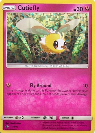 Cutiefly - 10/12 (10) [McDonald's Promos 2017] Holofoil
