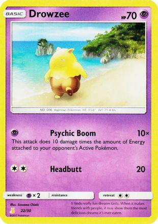 Drowzee () [SM Trainer Kit: Lycanroc & Alolan Raichu]