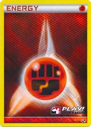 Fighting Energy - 110/114 (Play! Pokemon) (110) [League & Championship Cards] Holofoil