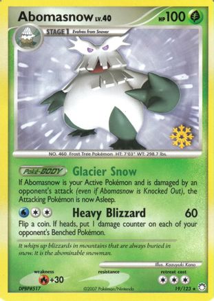 Abomasnow - 19/123 (19) [Countdown Calendar Promos]