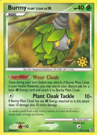 Burmy (Plant Cloak) - 78/132 (78) [Countdown Calendar Promos]