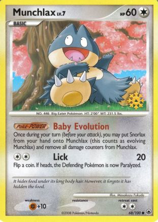 Munchlax - 68/100 (68) [Countdown Calendar Promos]