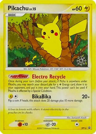 Pikachu - DP16 (DP16) [Countdown Calendar Promos] Holofoil