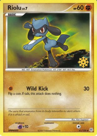 Riolu - 61/130 (61) [Countdown Calendar Promos]
